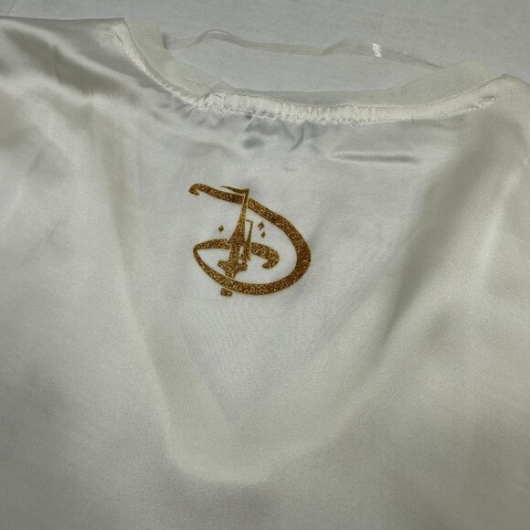 Disney Women's Shirt - Cinderella Castle - Gold Glitter, Medium - Picture 8 of 10